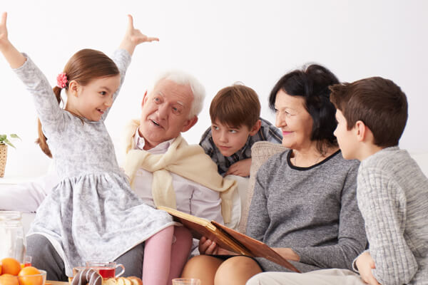 Beneficios relación abuelos y nietos